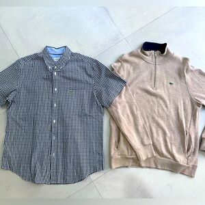 Genuine Lacoste regular fit US L men’s shirt and Size Slim XL Lacoste Sweater